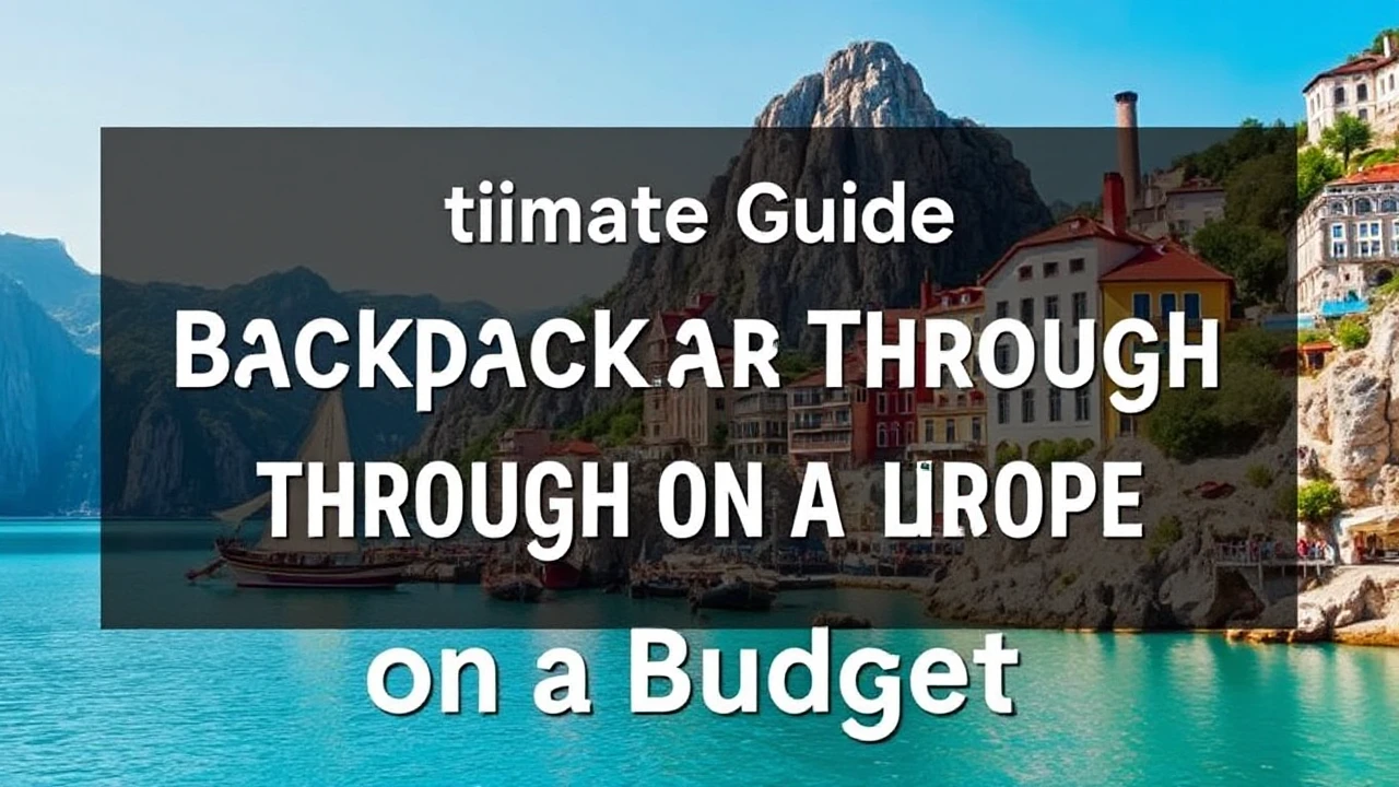 The Ultimate Guide to Backpacking Through Europe on a Budget