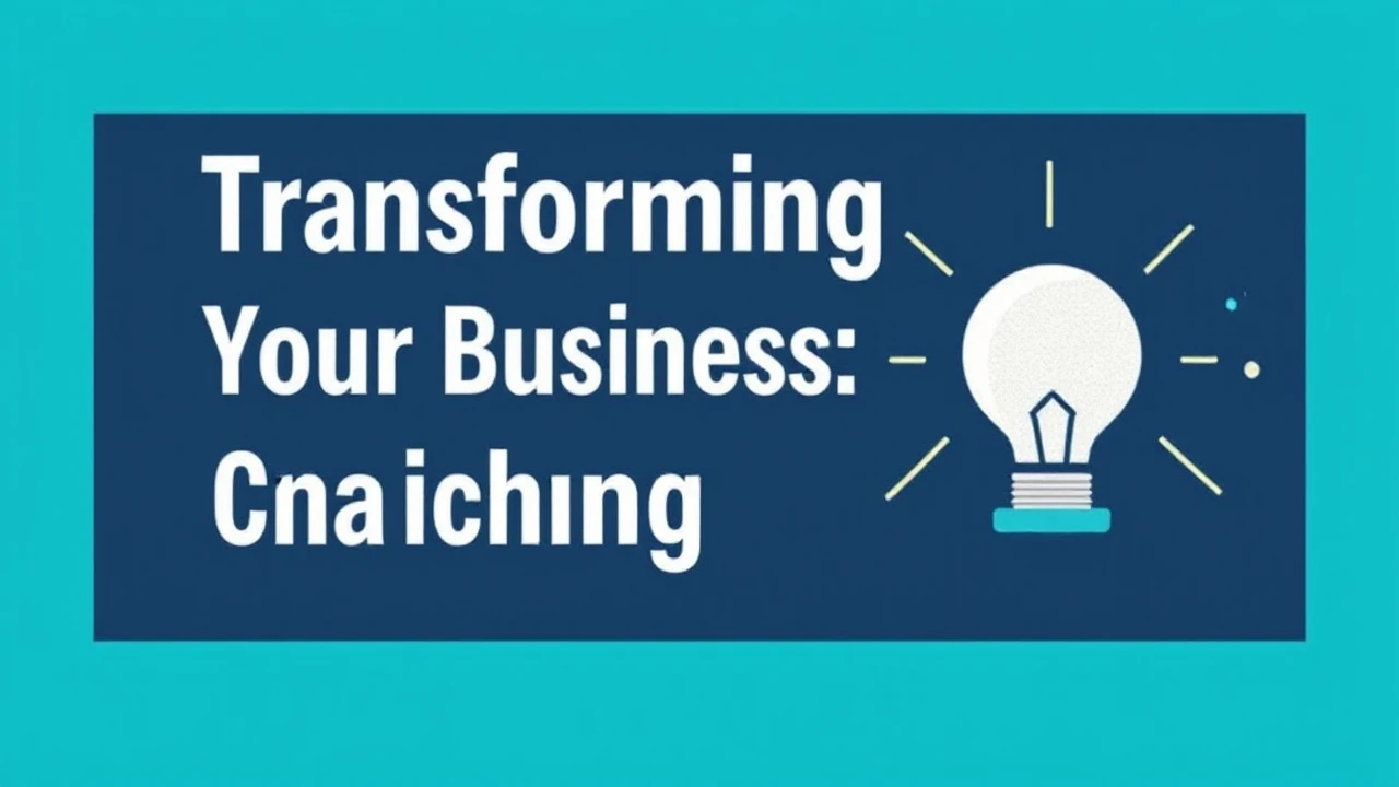 Transforming Your Business: Online Coaching Techniques