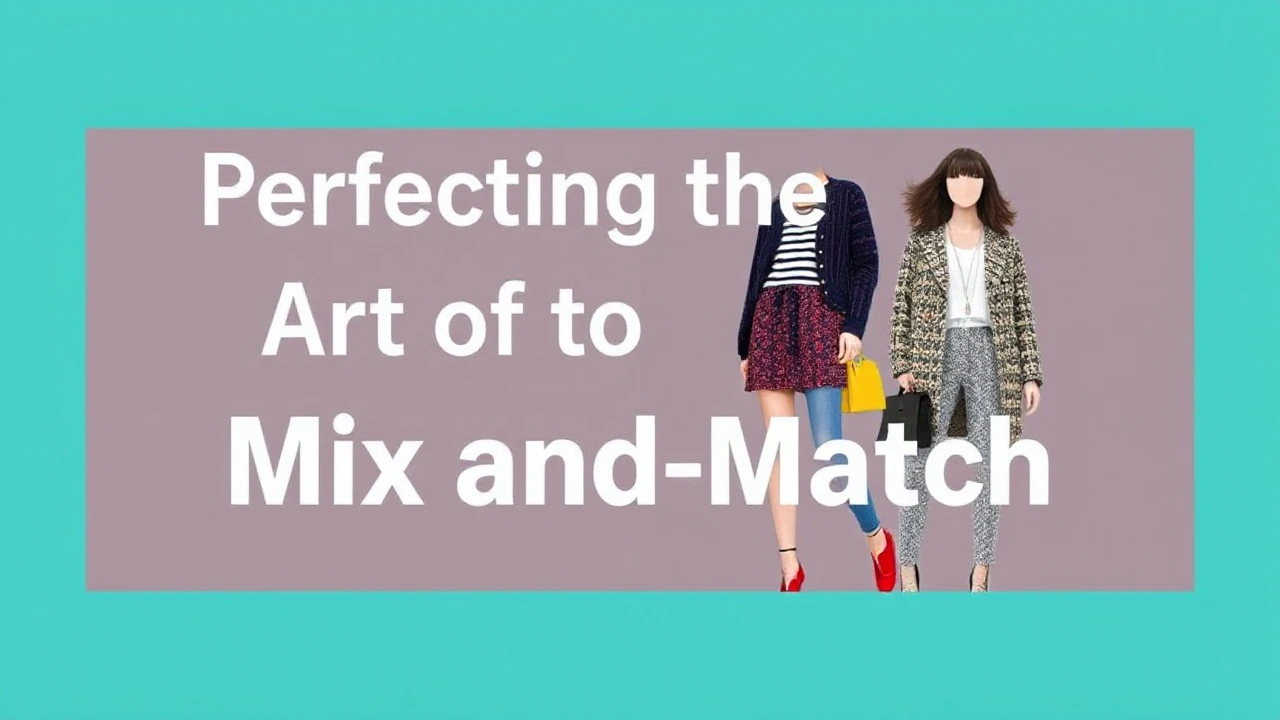 Perfecting the Art of Mix and Match in Fashion: Tips to Enhance Your Style