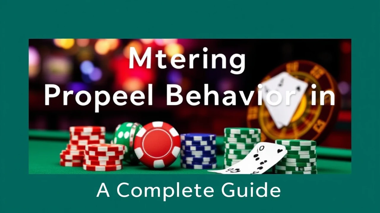 Mastering Proper Behavior in Casinos: A Complete Guide