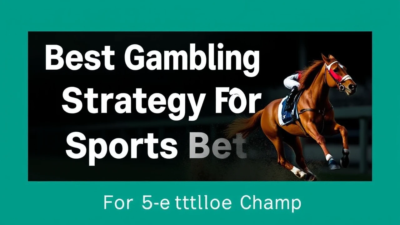 Best Gambling Strategy For Sports Betting