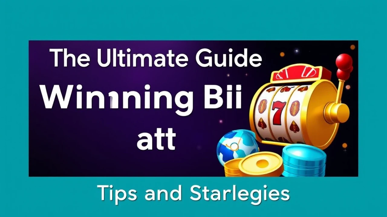 The Ultimate Guide to Winning Big at Slots: Tips and Strategies