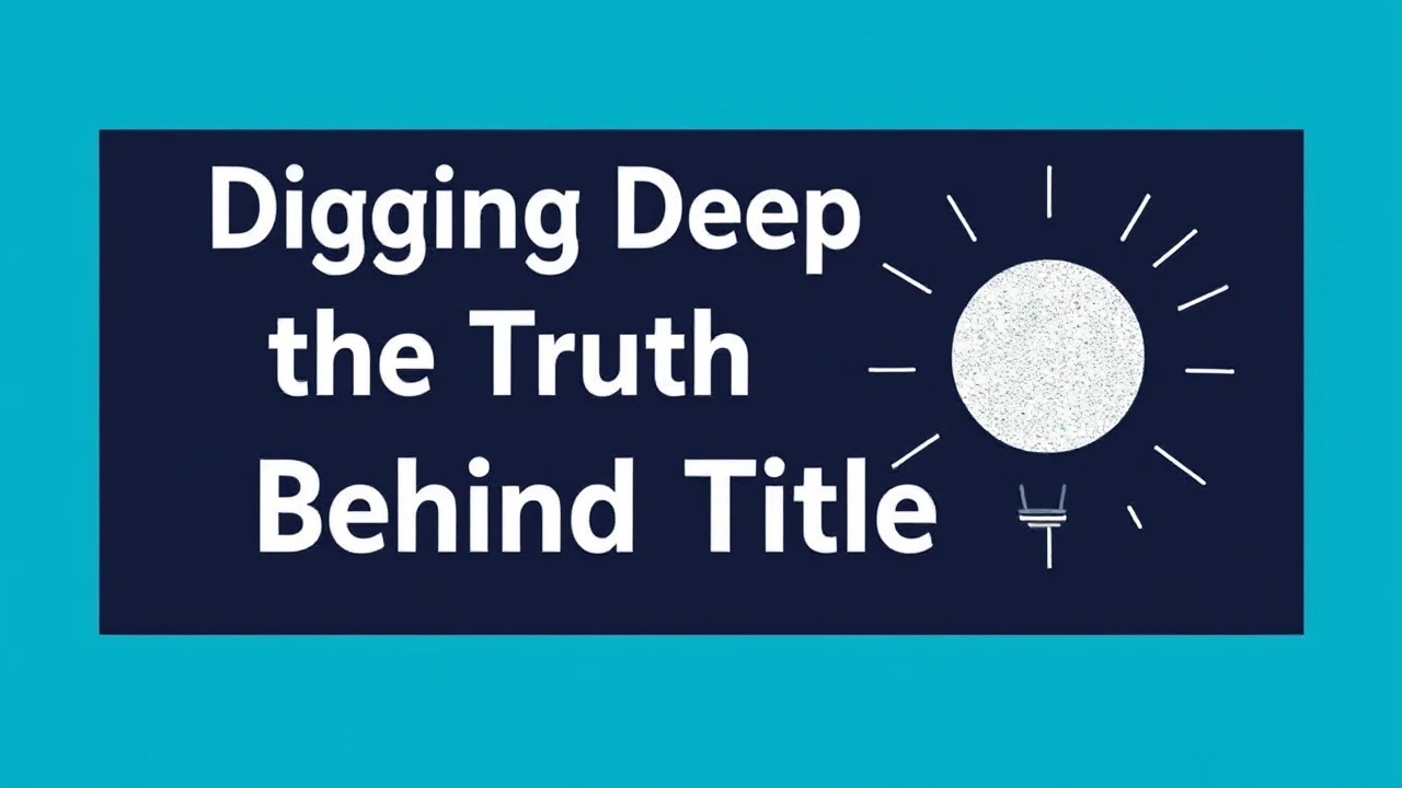 Digging Deep into the Truth Behind News Titles: Uncovering Insights