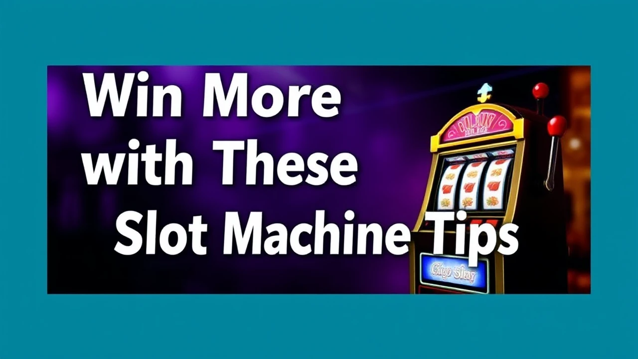Win More with These Slot Machine Tips