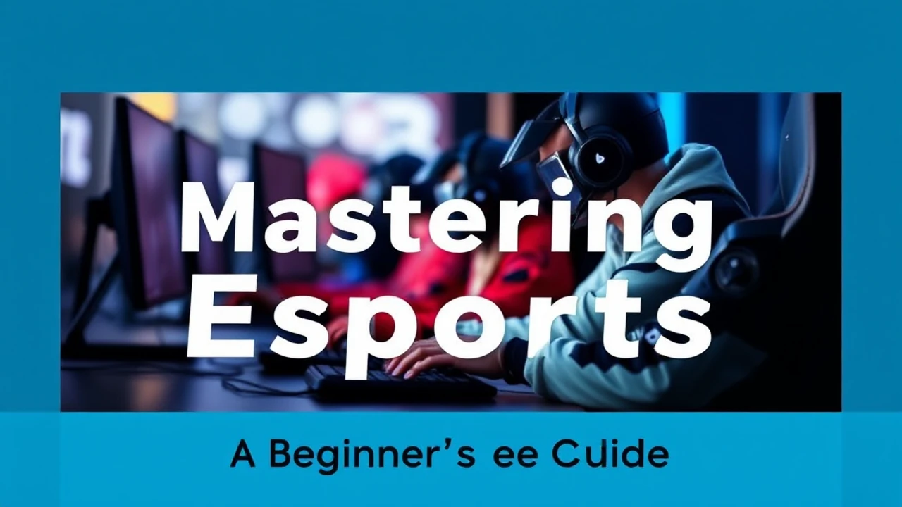Mastering Esports: A Beginner's Guide to Competitive Gaming