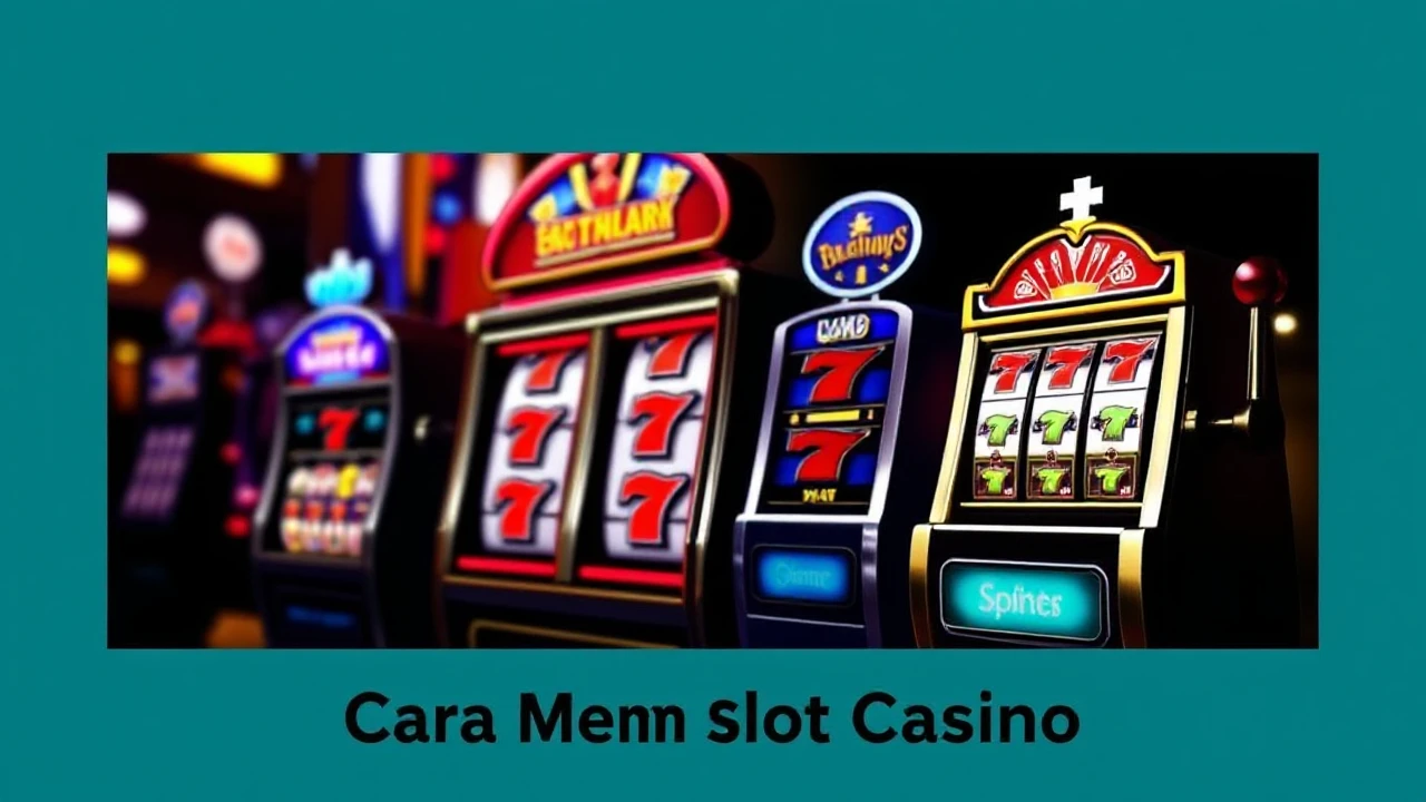 Cara Mesin Slot Casino: Strategi dan Tips Berharga
