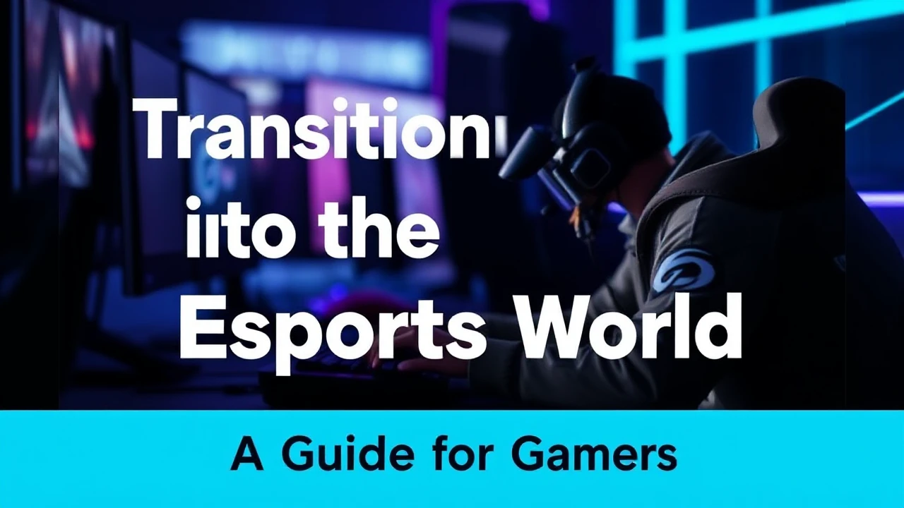 Transitioning into the Esports World: A Guide for Gamers