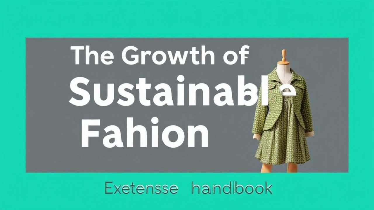 The Growth of Sustainable Fashion: An Extensive Handbook