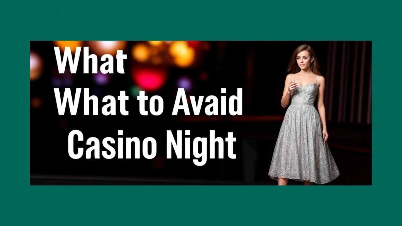 What to Wear and What to Avoid for Casino Night Outfits