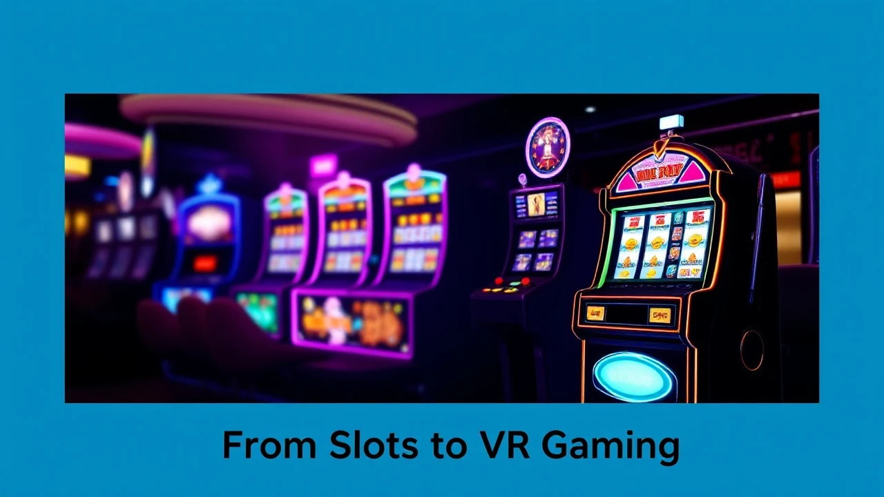 The Evolution of Gaming House Technology: From Slots to VR Gaming