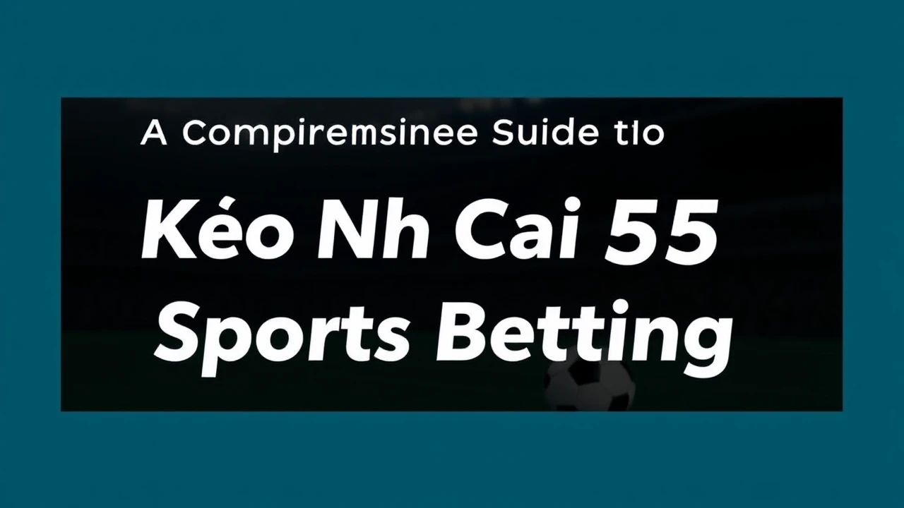 A Comprehensive Guide to Kèo Nhà Cái 55 Sports Betting