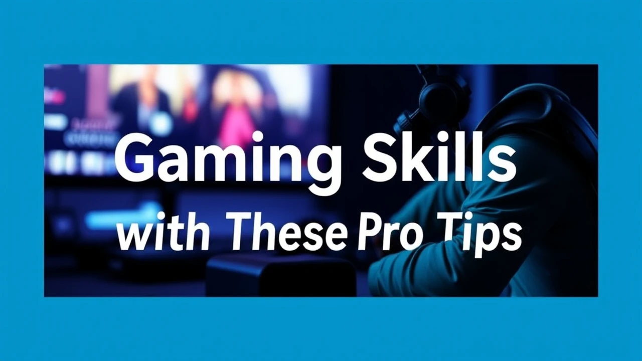 Boost Your Gaming Skills with These Pro Tips