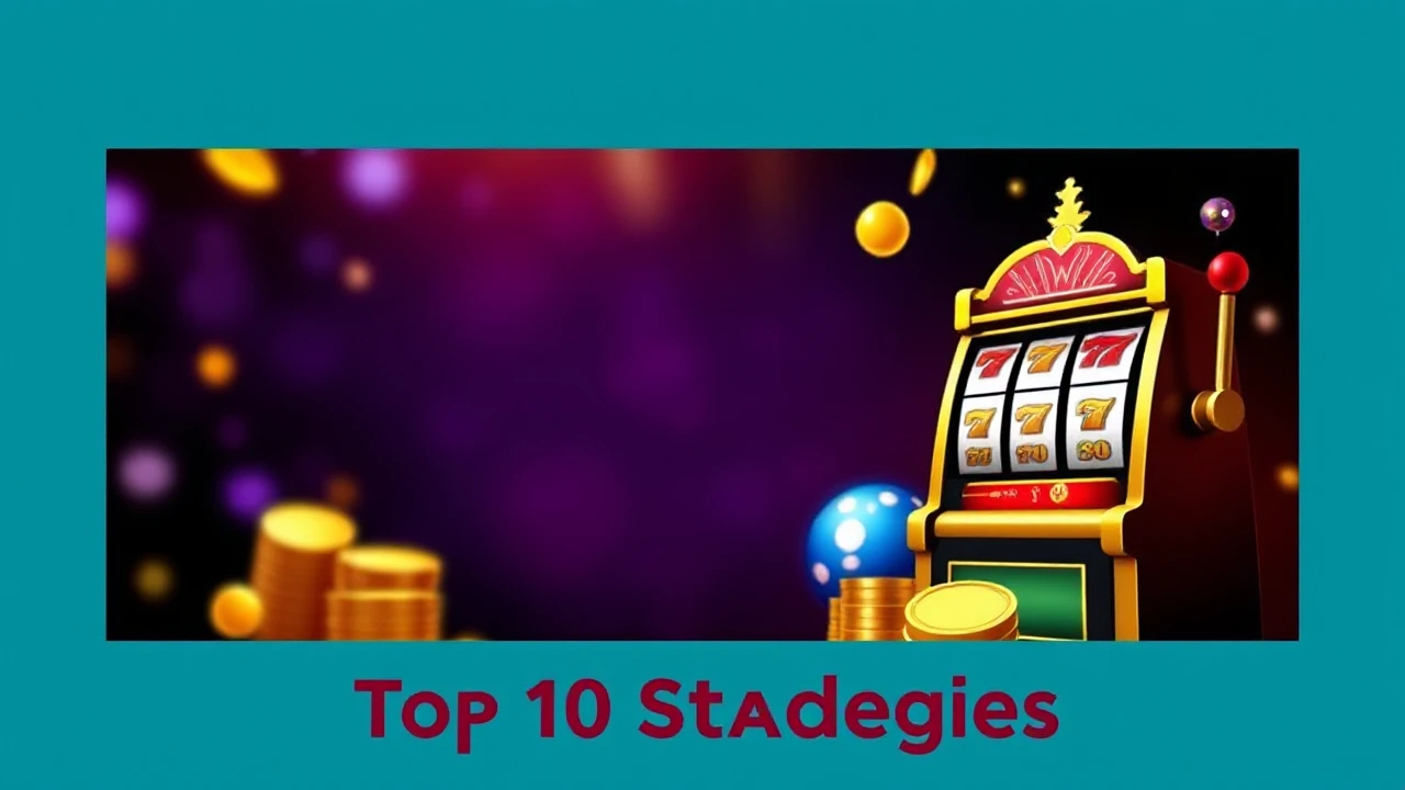 Dominating the Art of Winning Big at Casino Slots: Top 10 Strategies