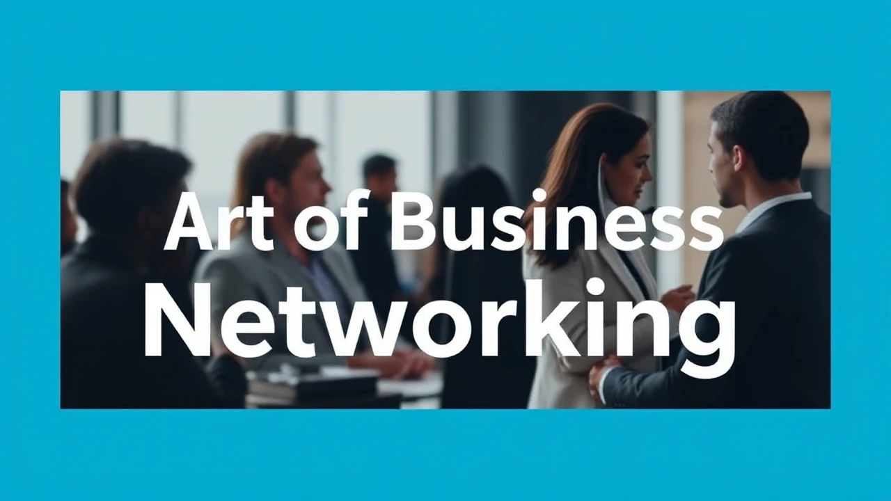 Unlocking the Art of Business Networking: An In-Depth Guide