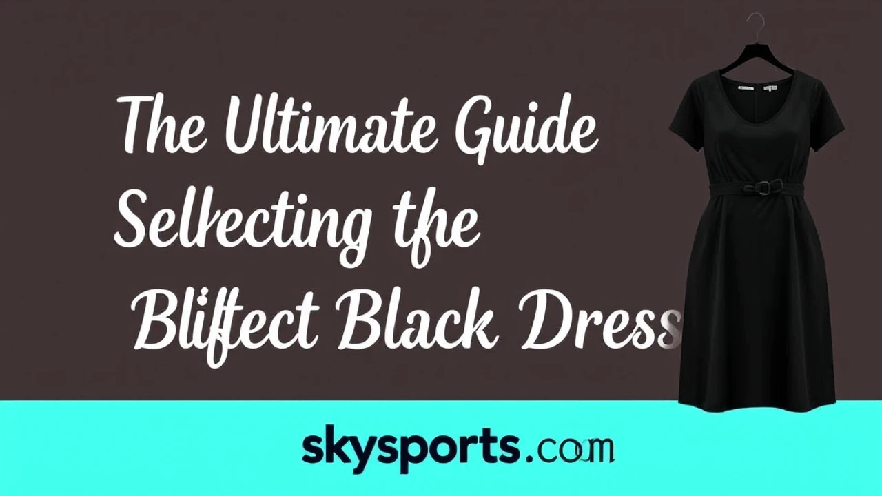 The Ultimate Guide of Selecting the Perfect Little Black Dress