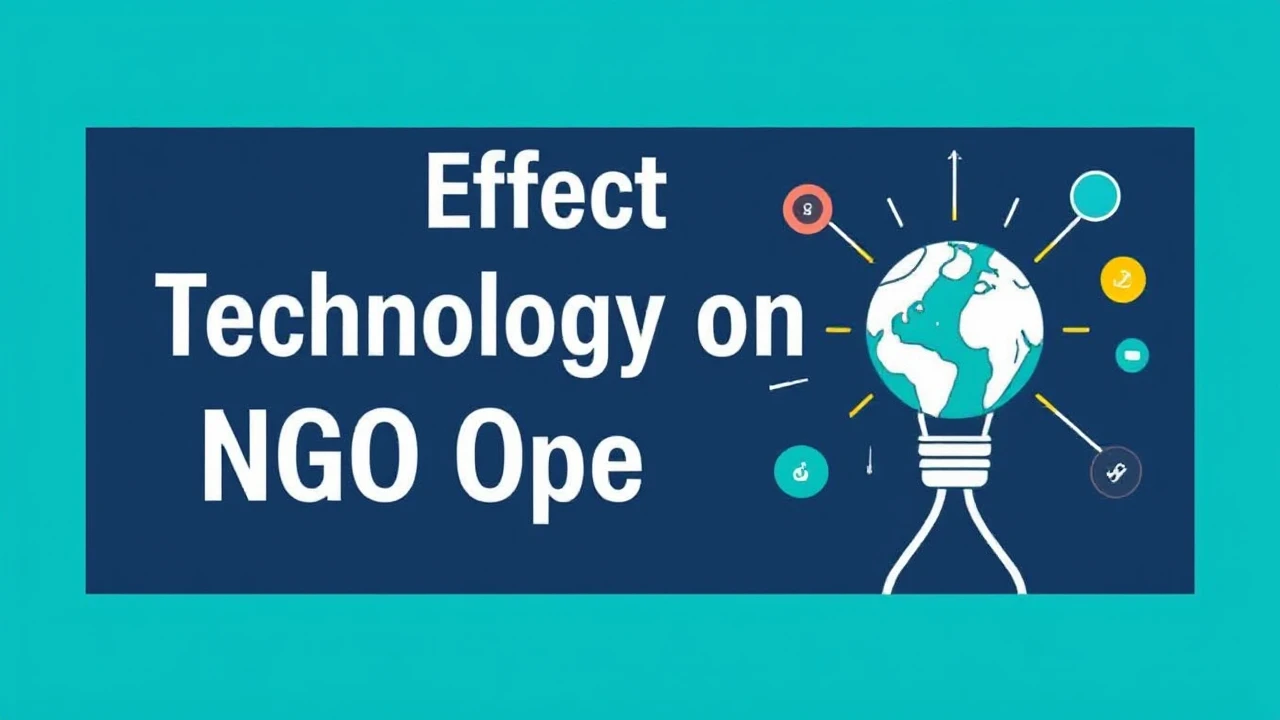 Effect of Technology on NGO Operations