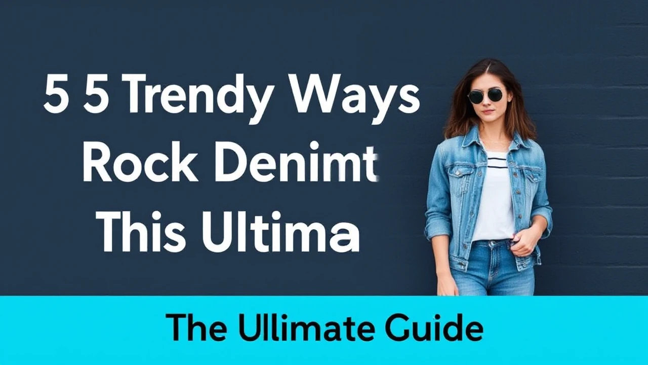 5 Trendy Ways to Rock Denim Jackets This Season: Your Ultimate Guide