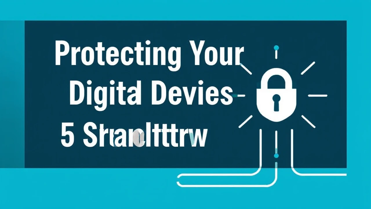 Protecting Your Digital Devices: 5 Straightforward Tips