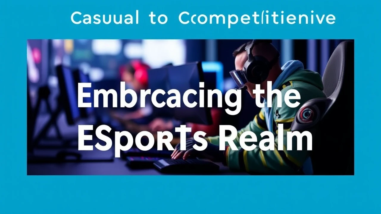 From Casual to Competitive: Embracing the Esports Realm: A Guide for Players