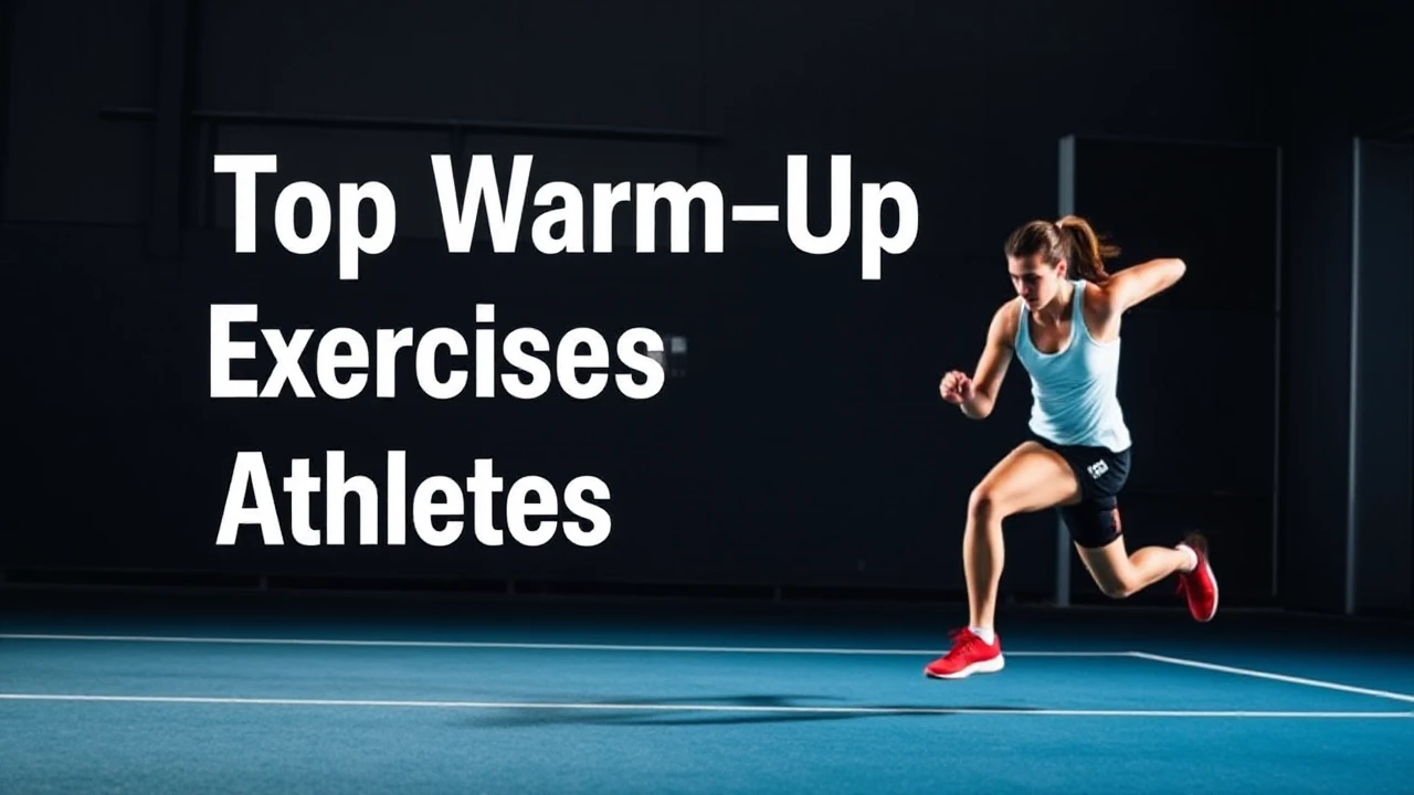 Top Warm-Up Exercises for Athletes Before a Workout