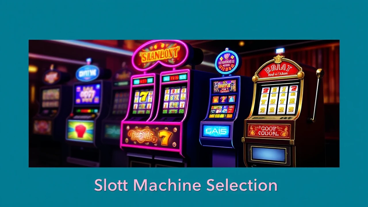 Mastering the Art of Slot Machine Selection
