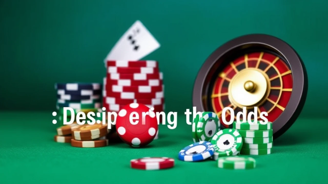 A Beginner's Guide to Gaming Options: Deciphering the Odds