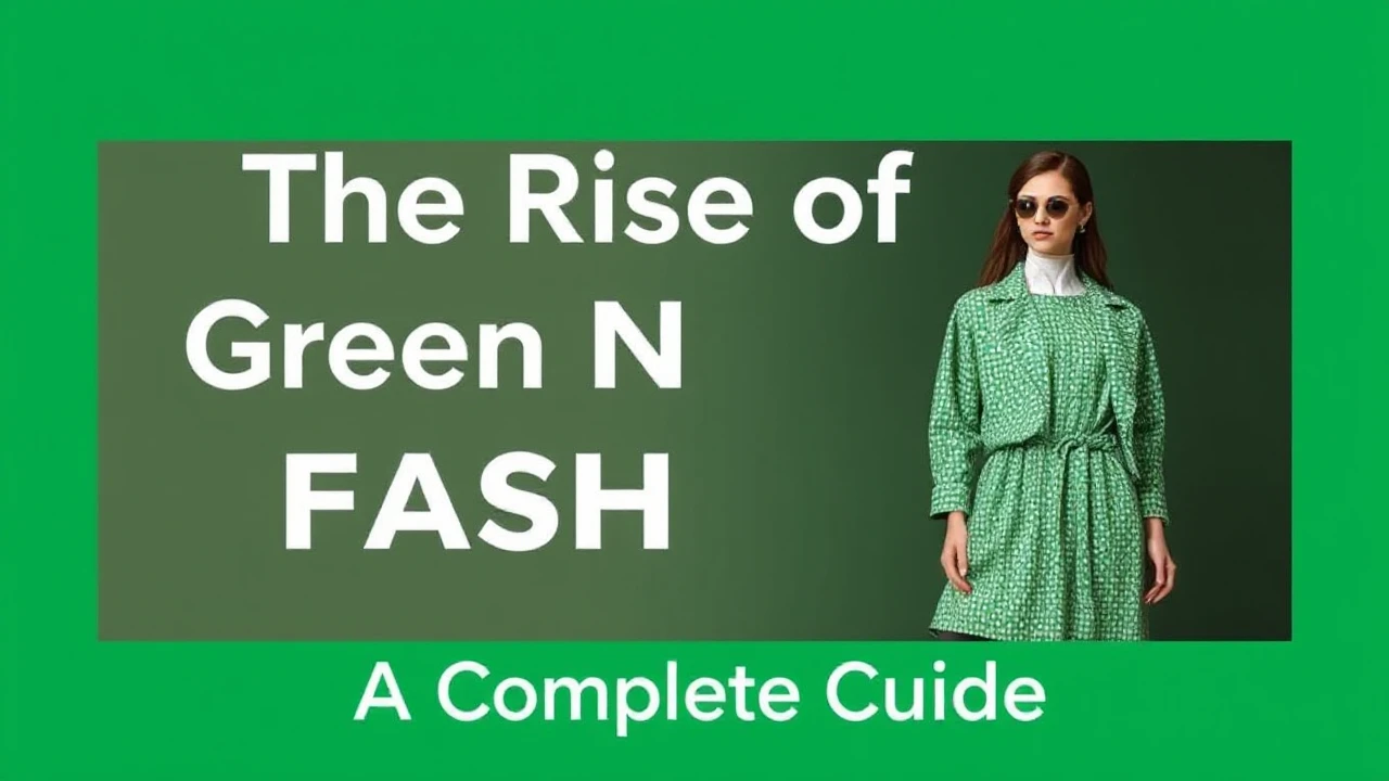 The Rise of Green Fashion: A Complete Guide
