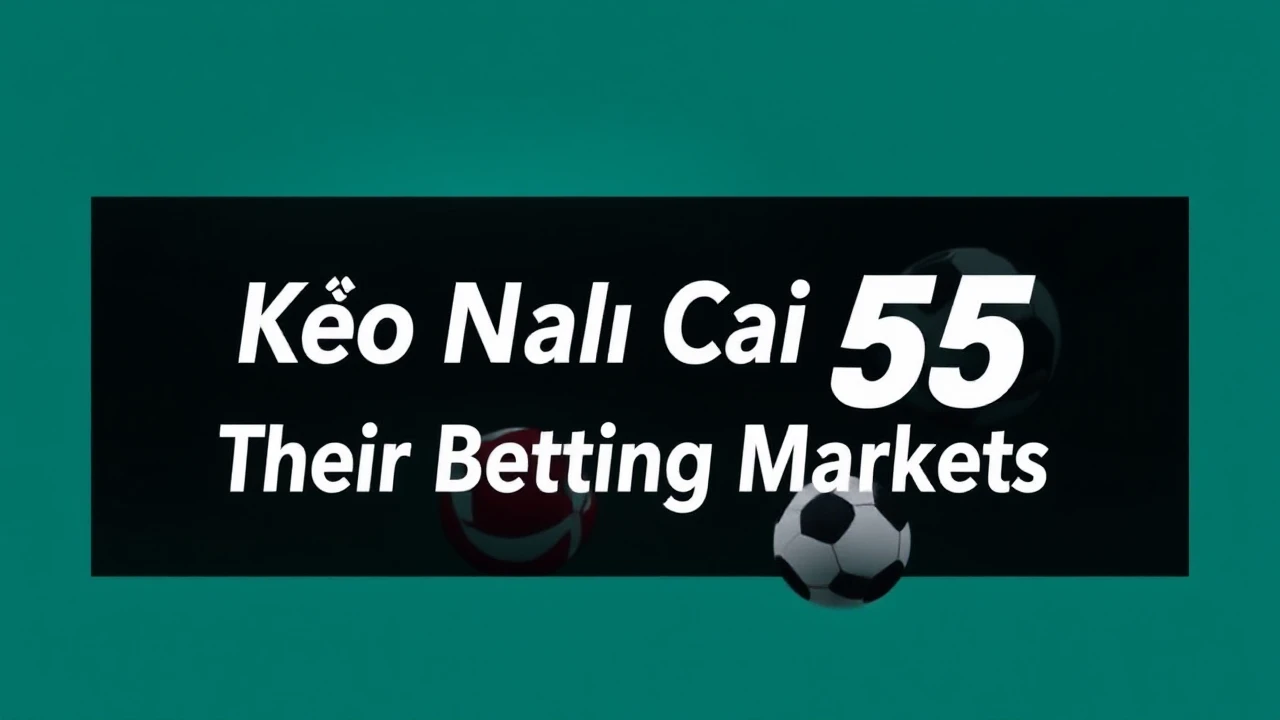 Kèo Nhà Cái 55: A Closer Look at Their Betting Markets