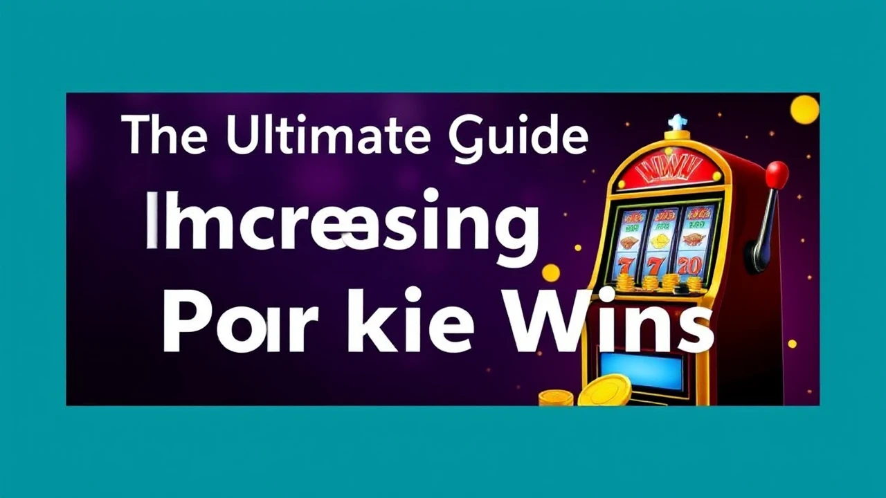 The Ultimate Guide to Increasing Your Pokie Wins