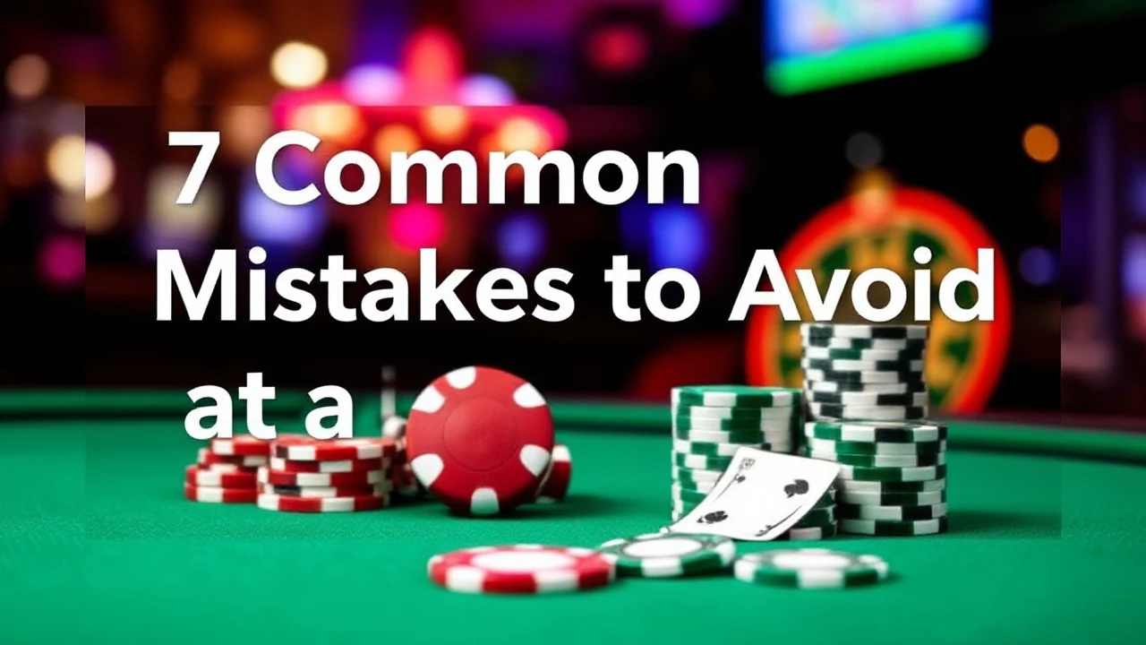 7 Common Mistakes to Avoid at the Casino