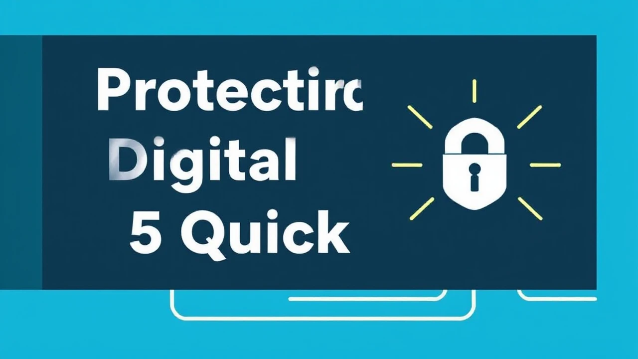 Protecting Your Digital Devices: 5 Quick Tips