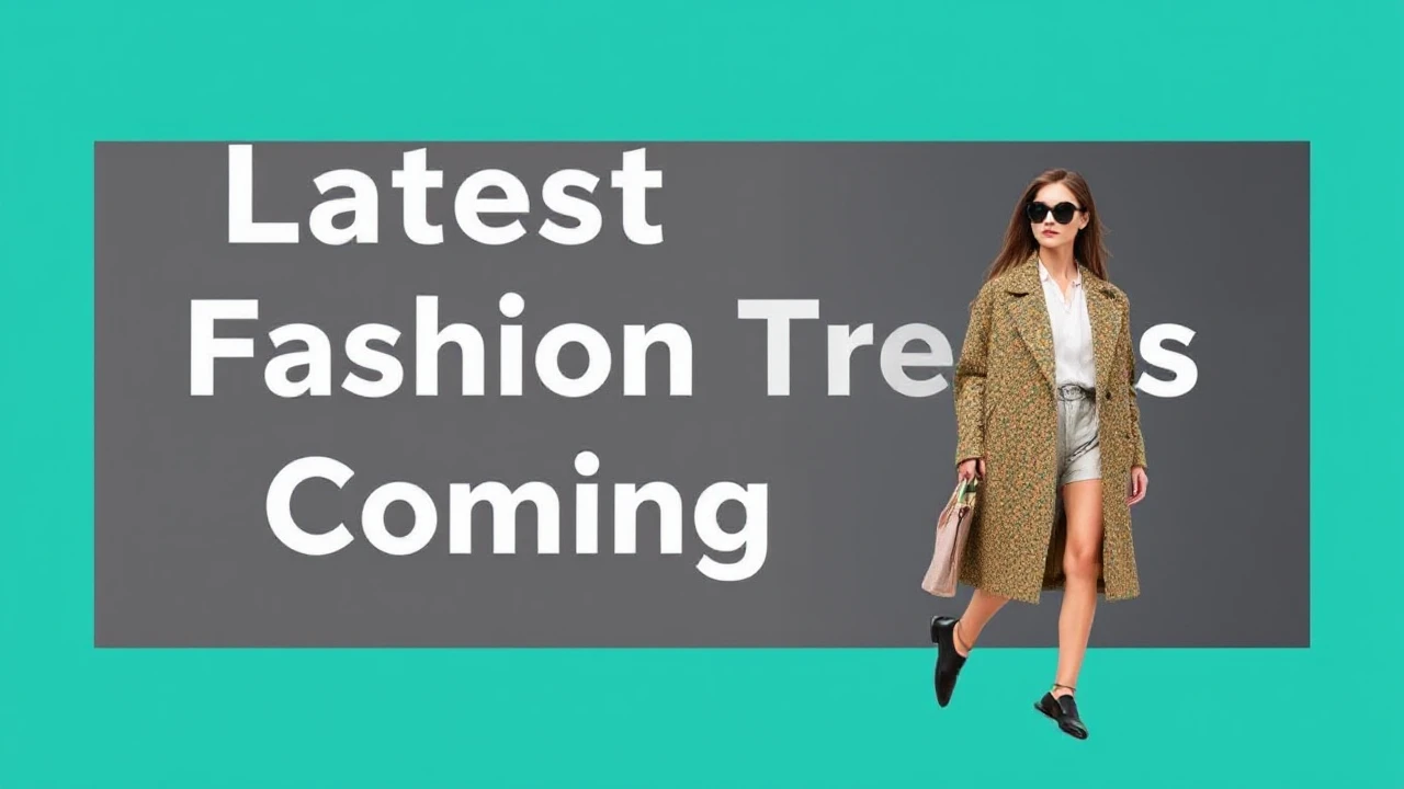 Latest Fashion Trends to Look Forward to in the Coming Year