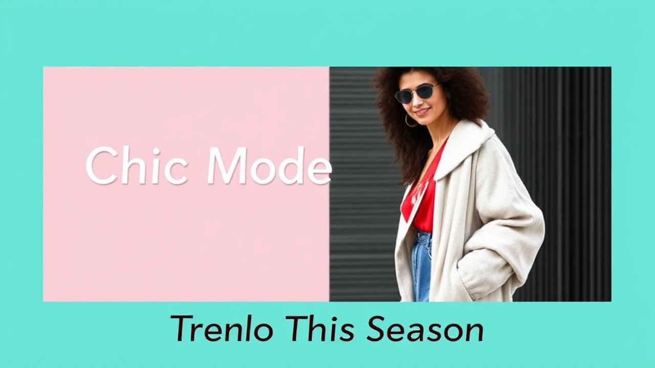 Chic Mode Trends for This Season