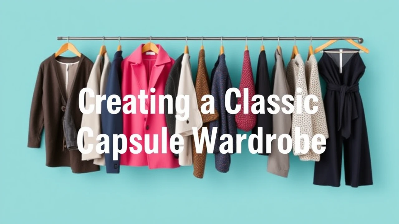 A Comprehensive Manual to Creating a Classic Capsule Wardrobe