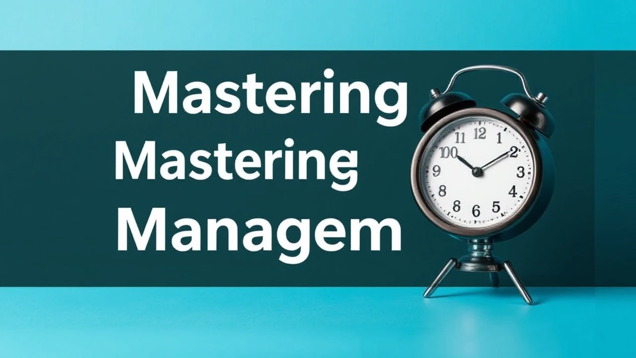 Mastering Time Management: Key Tips for Busy Entrepreneurs