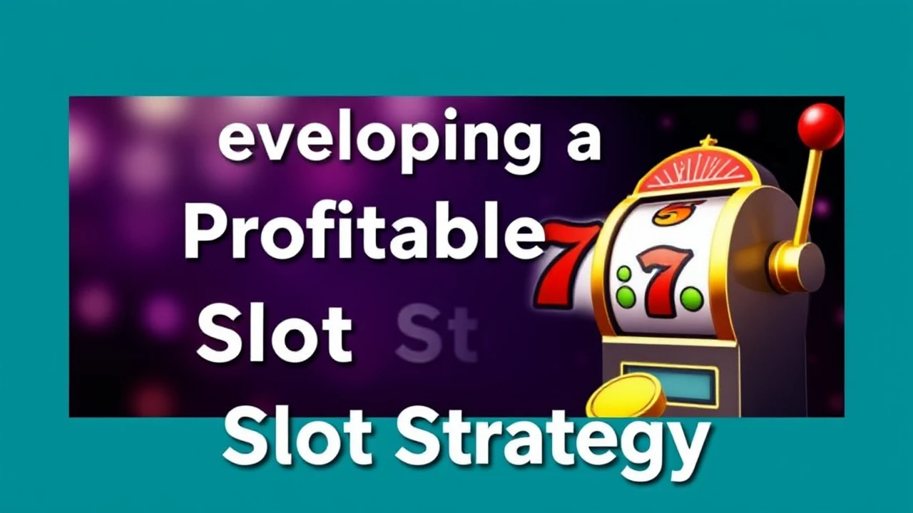 Developing a Profitable Slot Strategy