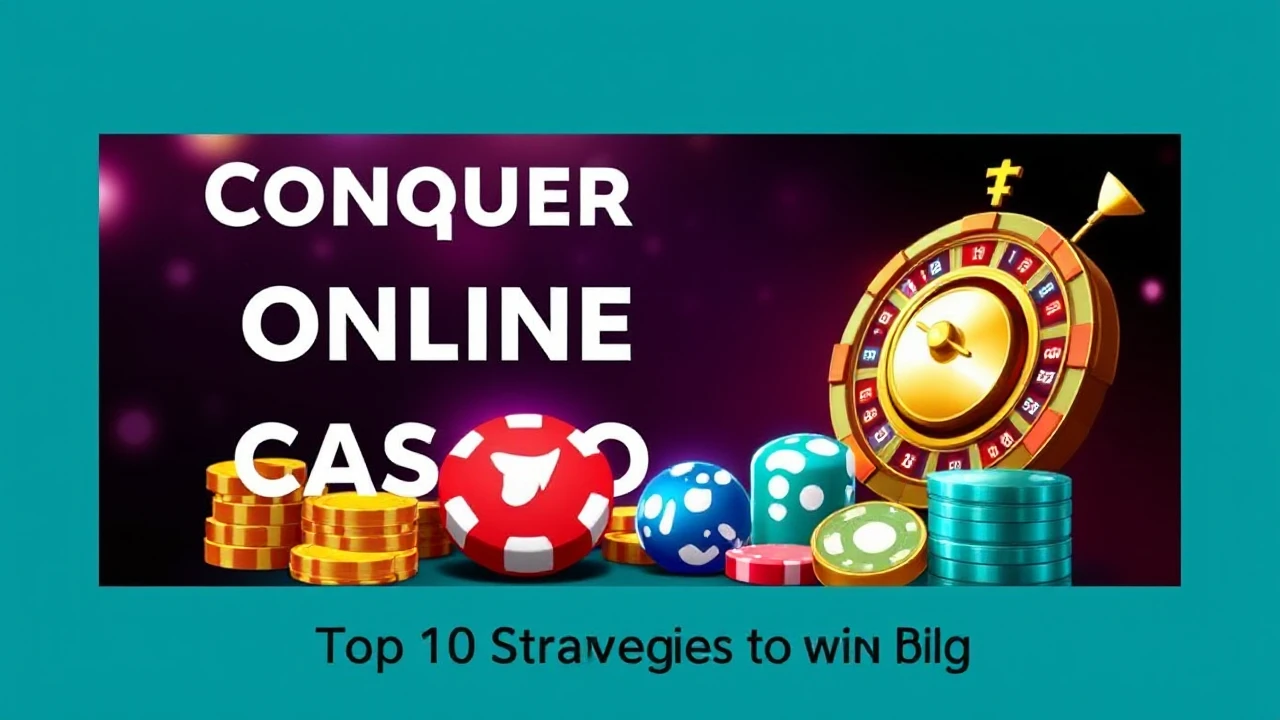 Conquering Online Casino Games: Top 10 Strategies to Win Big