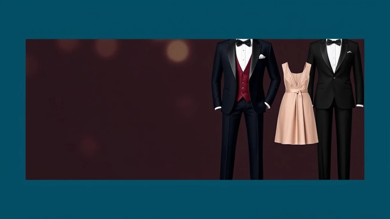 Stylish Outfit Ideas: Glamorous Evening Clothing for Men and Women