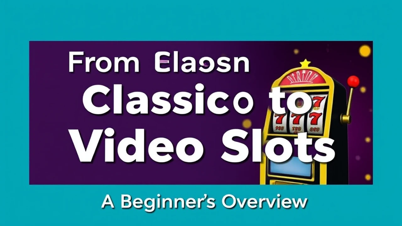 From Classic to Video Slots: A Beginner's Overview