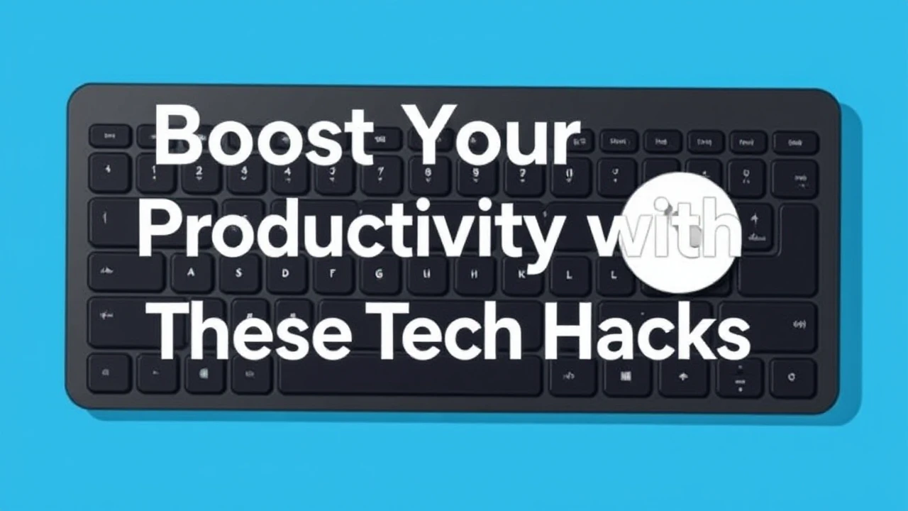 Boost Your Productivity with These 10 Tech Hacks