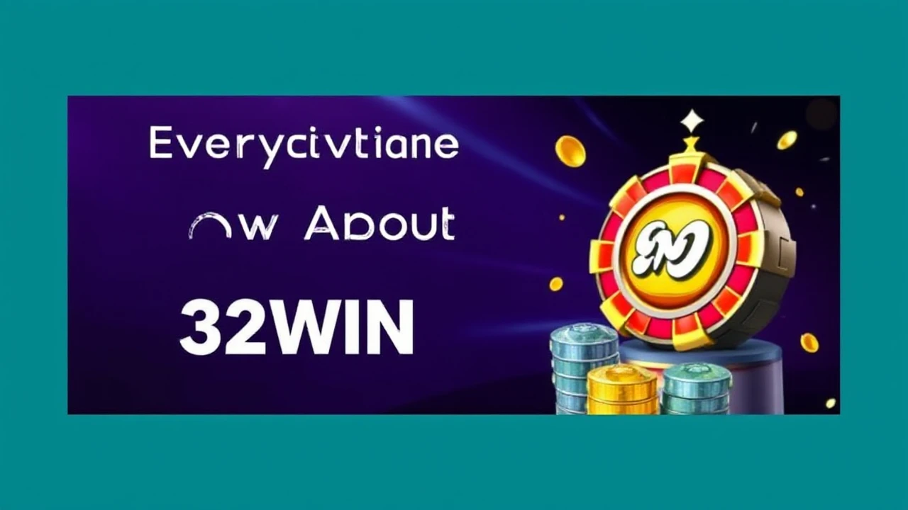 Everything You Need to Know About 32WIN Jackpots