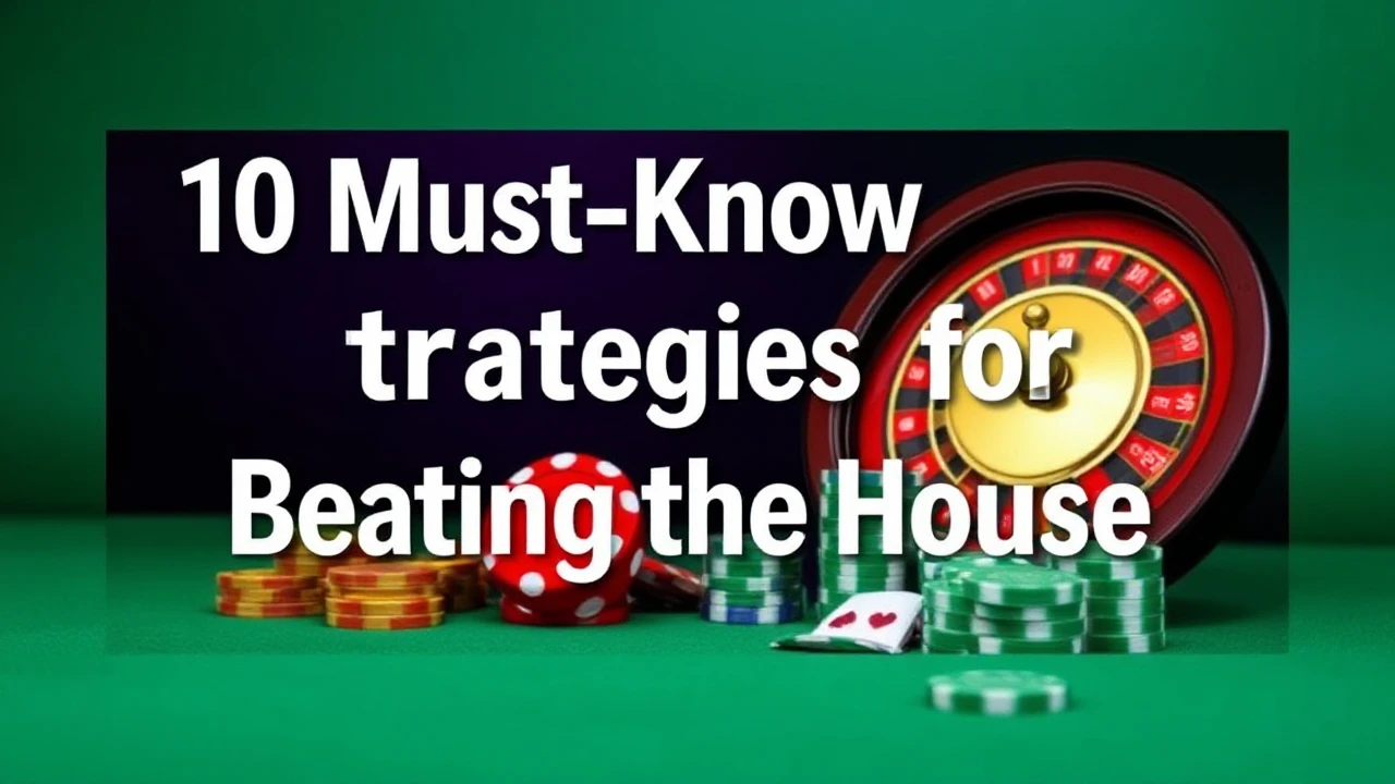 10 Must-Know Strategies for Beating the House