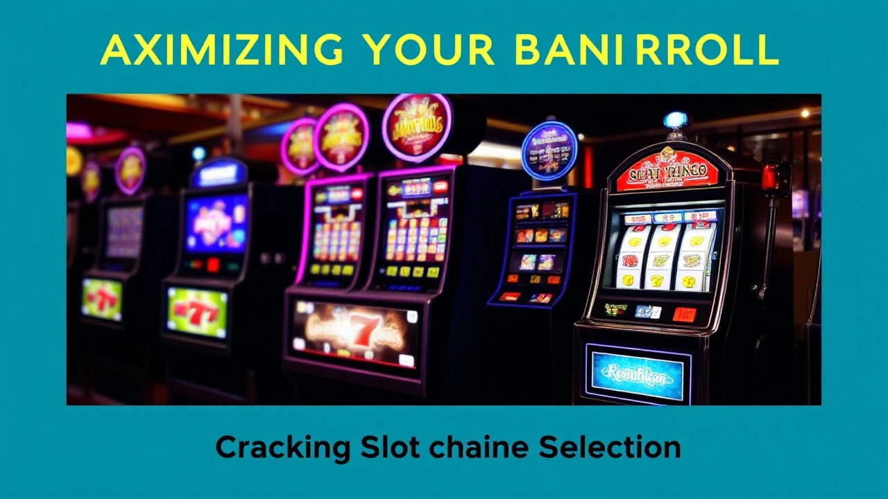 Maximizing Your Bankroll: Mastering of Smart Slot Machine Selection
