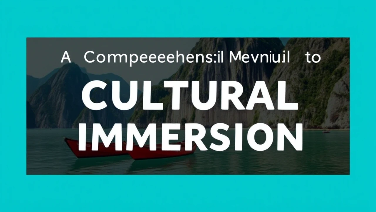 A Comprehensive Manual to Cultural Immersion: Embracing Local Traditions While Traveling