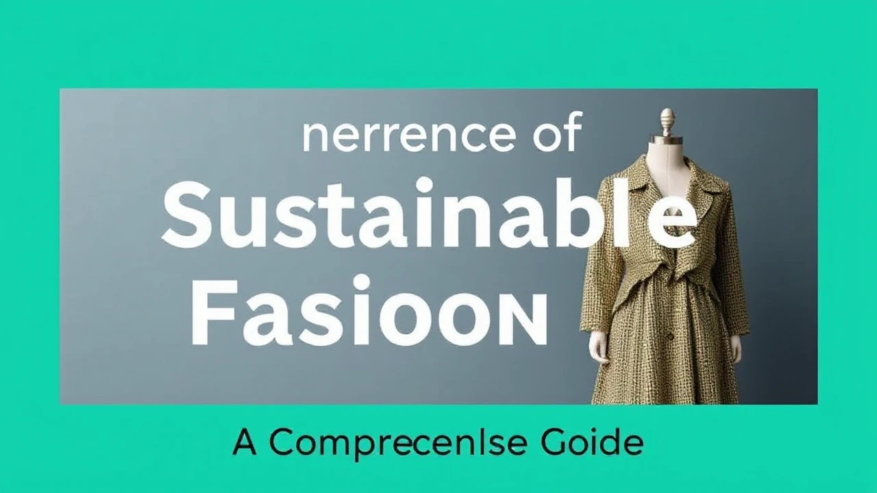 The Emergence of Sustainable Fashion: A Comprehensive Guide