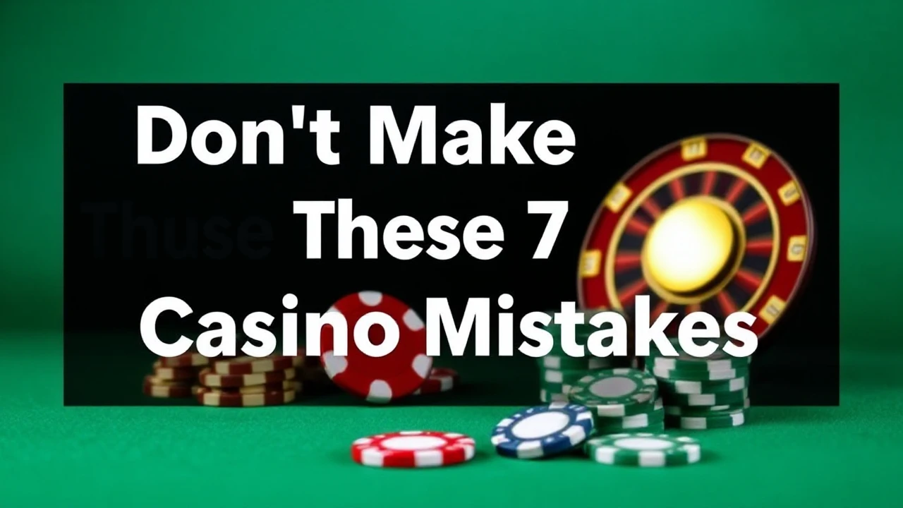 Don't Make These 7 Casino Mistakes