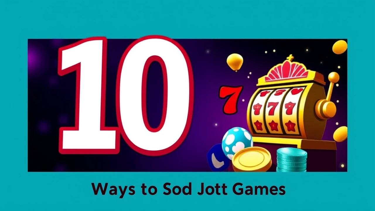 10 Tips: Ways to Score Big at Slot Games