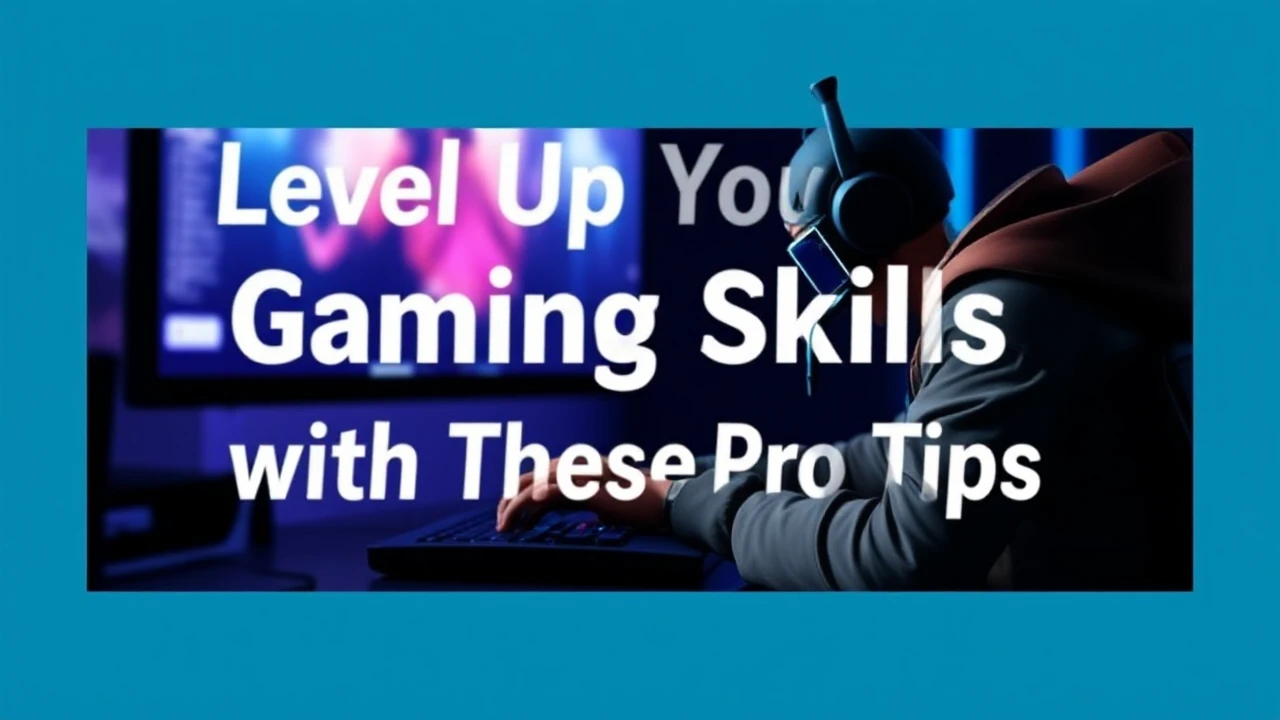 Level Up Your Gaming Skills with These Pro Tips