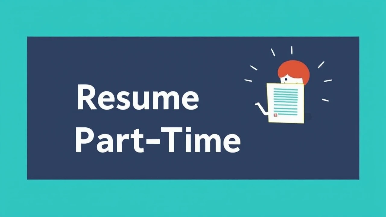 Crafting a Successful Resume for Your Perfect Part-Time Job