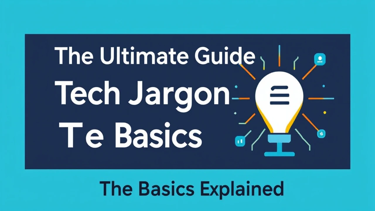 The Ultimate Guide Tech Jargon: The Basics Explained